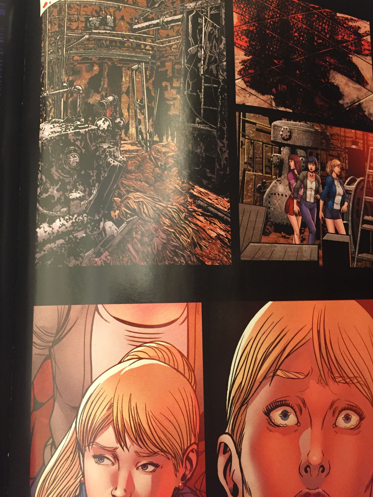 Night Trap3 has printing error COMICSHEATINGUP